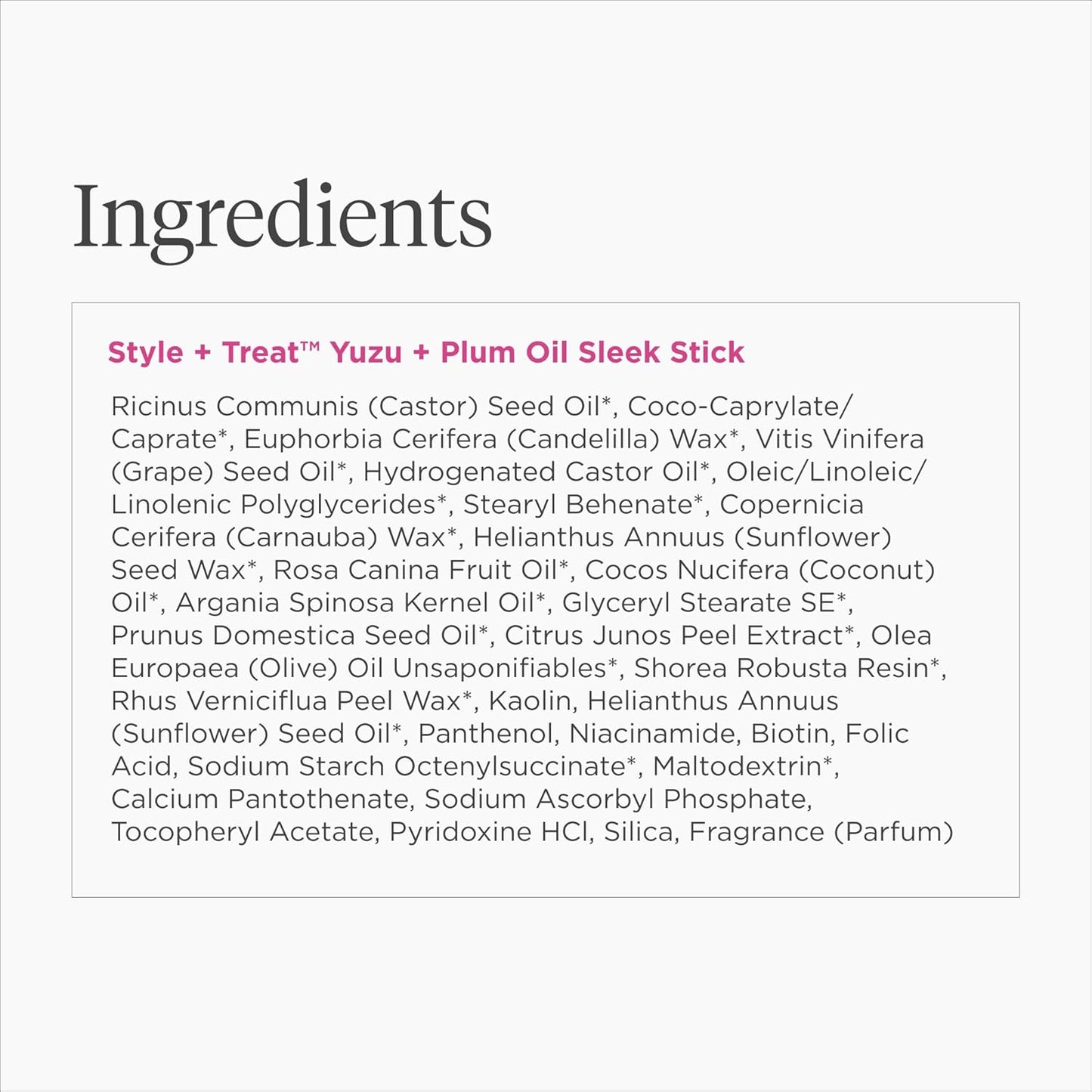 Briogeo Style + Treat Hair Styling Sleek Stick | Flyaway Control & Smooth Styles | Lightweight Finishing Balm | Silicone-Free | Vegan & Cruelty-Free | 0.5 oz