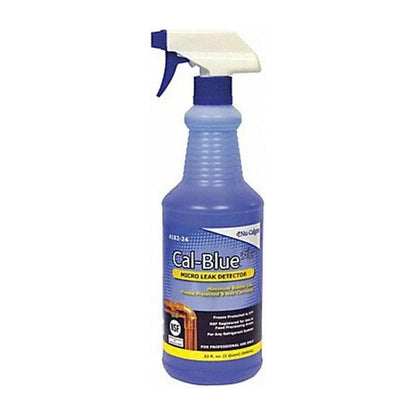 Nu-Calgon 4182-24 (1 qt. Spray Bottle) Cal-Blue Plus Micro Gas Leak Detector, Single Unit