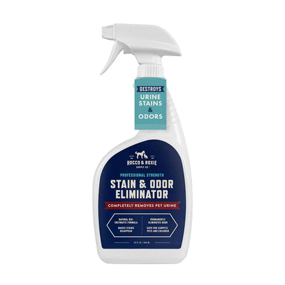 Odor Eliminator for Strong Odor, 32oz Enzyme Pet Odor Eliminator for Home, Carpet Stain Remover for Cats & Dogs