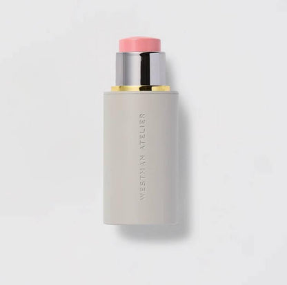 Westman Atelier Baby Cheeks Blush Stick - Coquette (Bright Pinky Peach). Full Size., 0.21 Ounce (Pack of 1)