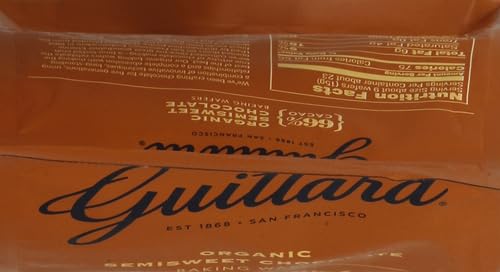 Guittard, Organic 66% Chocolate Baking Wafers, 12 Ounce
