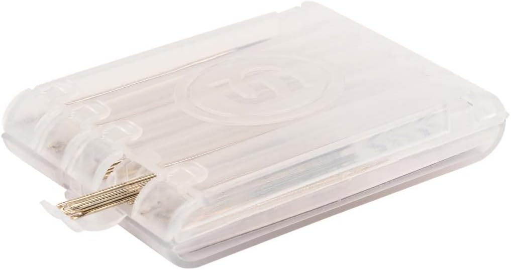 SINGER 07370 Hand Sewing Needles in Compact with Needle Threader, Assorted Sizes, 30-Count,