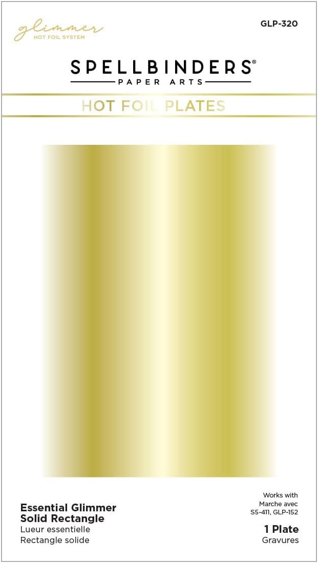 Spellbinders HOT FOIL Plate Rectangle, Bronze