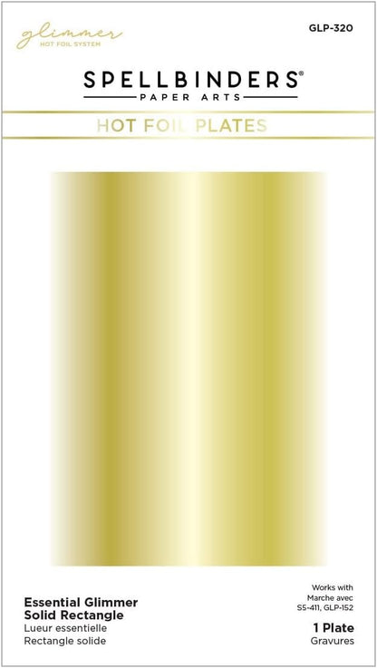 Spellbinders HOT FOIL Plate Rectangle, Bronze