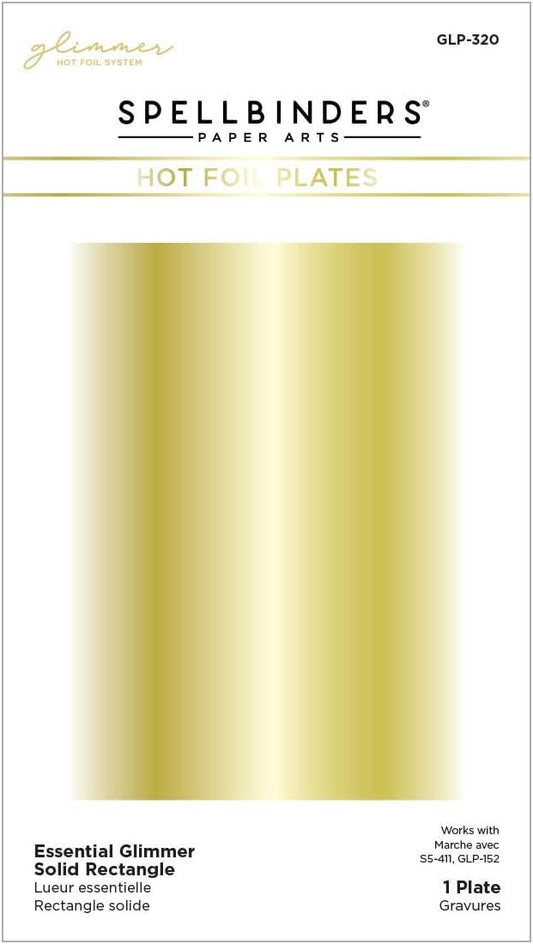 Spellbinders HOT FOIL Plate Rectangle, Bronze