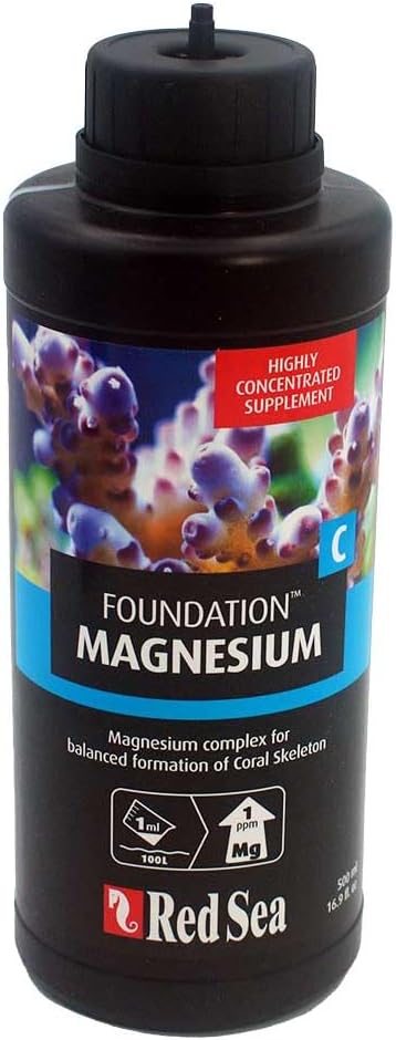 Red Sea Fish Pharm ARE22033 Reef Foundation Magnesium Supplement-C for Aquarium, 500ml