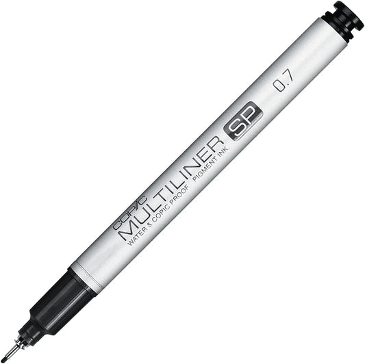 Copic Multiliner SP Black Ink Marker, 0.7 Tip