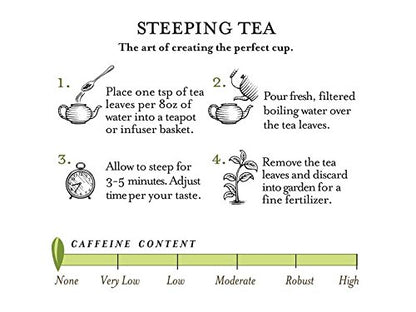 Tea Forte AFRICAN SOLSTICE Loose Leaf Herbal Tea, 3.5 Ounce Tea Tin