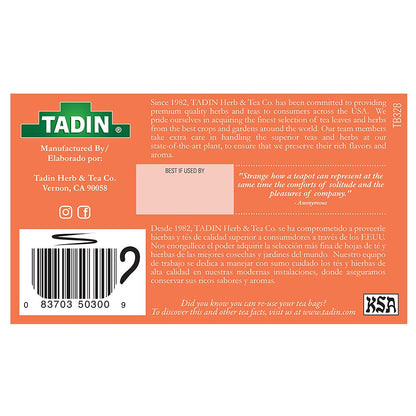 Tadin Shavegrass Herbal Tea. Caffeine Free. 24 Tea Bags. 0.84 oz. Pack of 3