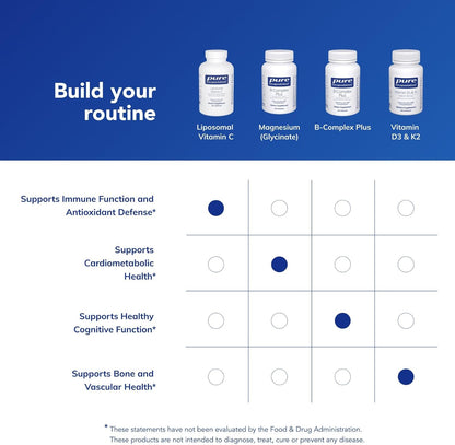 Pure Encapsulations Liposomal Vitamin C - Immune Support Supplement* - Antioxidant Nourishment - Daily Vitamin - Non-GMO & Gluten Free - 120 Capsules