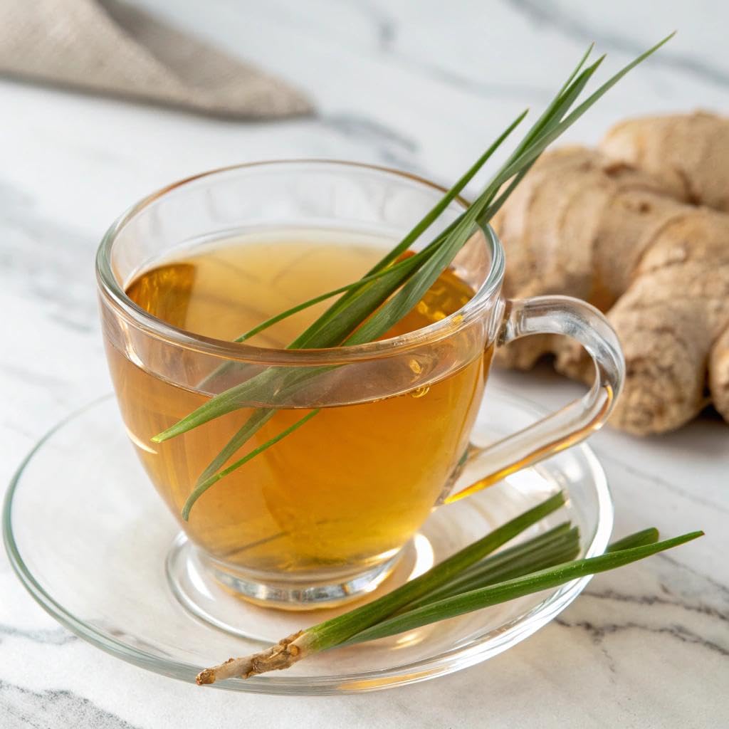 Tea Forte Ginger Lemongrass Premium Organic Loose Leaf Caffeine-Free Herbal Tea Blend Canister, Makes 35-50 Cups