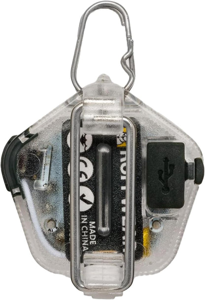 Ruffwear, Beacon Safety Light for Dogs, Clear Lake