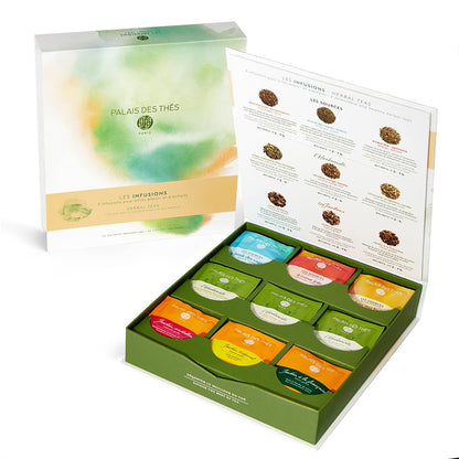 Palais des Thés - Herbal Teas Gift Box - 45 Assorted Premium Tea Bags