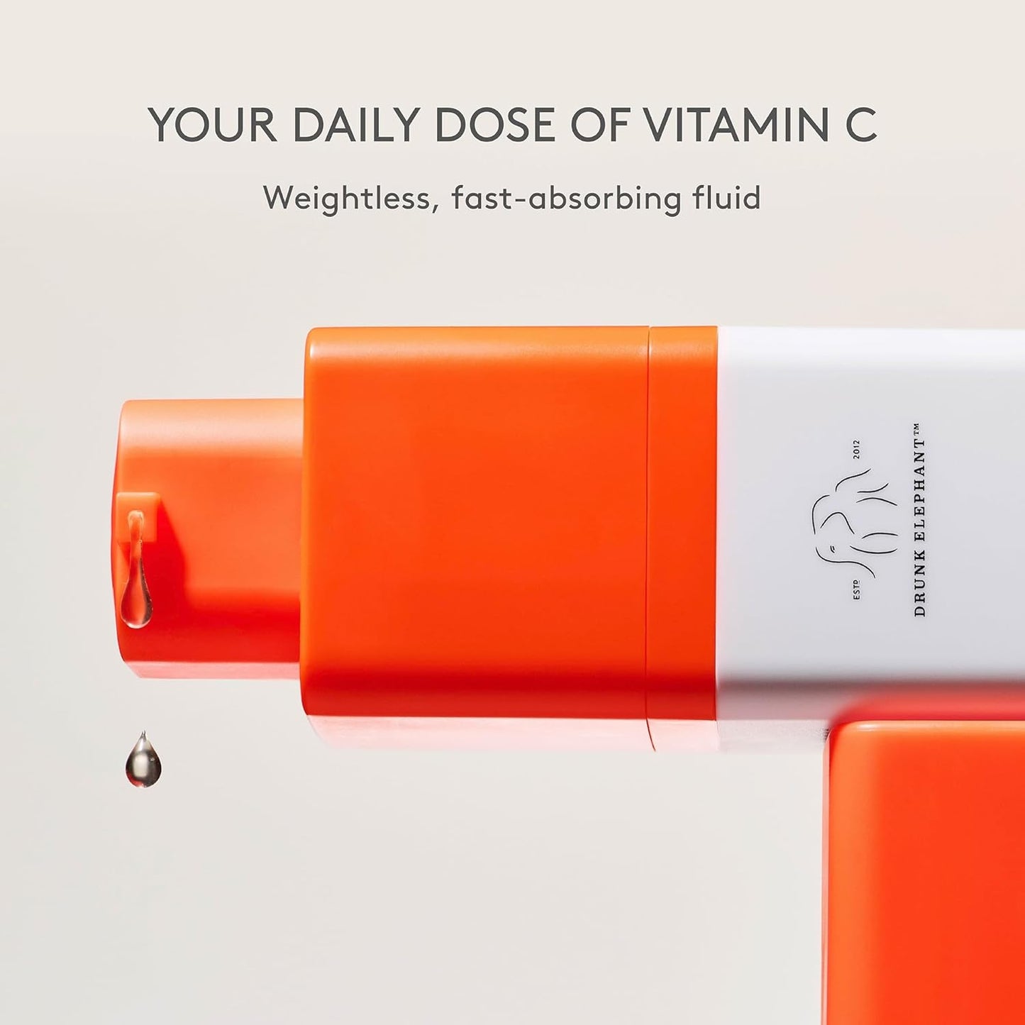 Drunk Elephant C-Firma Fresh Day Serum - 28 ml/.94 fl oz - 15% Illuminating Vitamin C - Clean Clinical Skincare - Cruelty-Free - Dermatologist-Tested - Free of Essential Oils, Silicones, and Fragrance