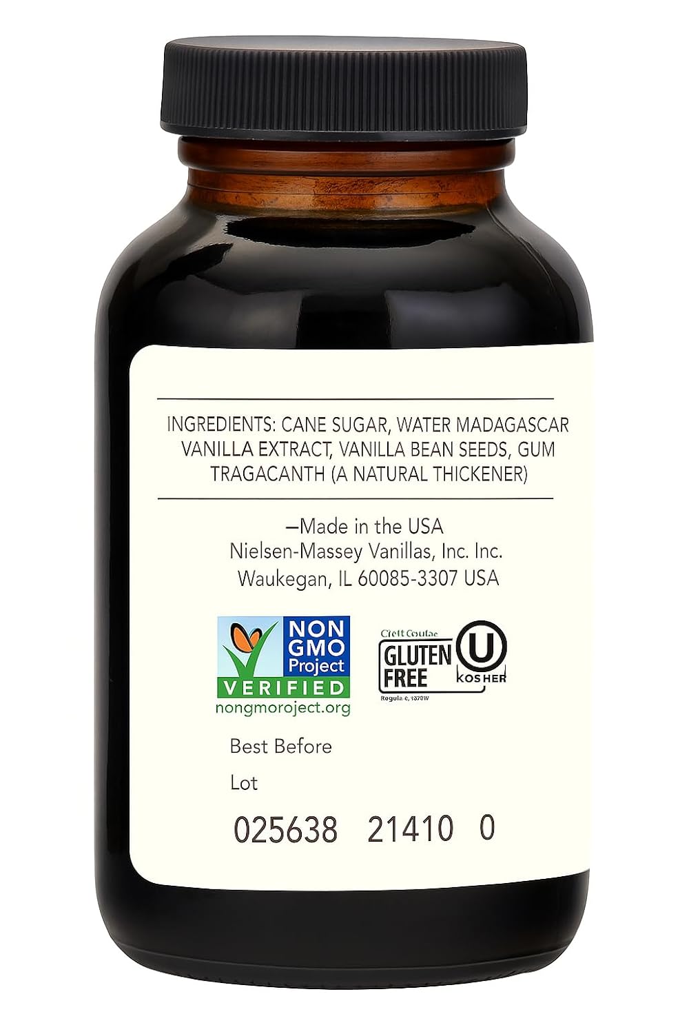 Nielsen-Massey Pure Vanilla Bean Paste, 10 oz | All-Natural, Certified Kosher Premium Baking & Cooking Vanilla with Real Bean Specks | Non-GMO & Gluten-Free