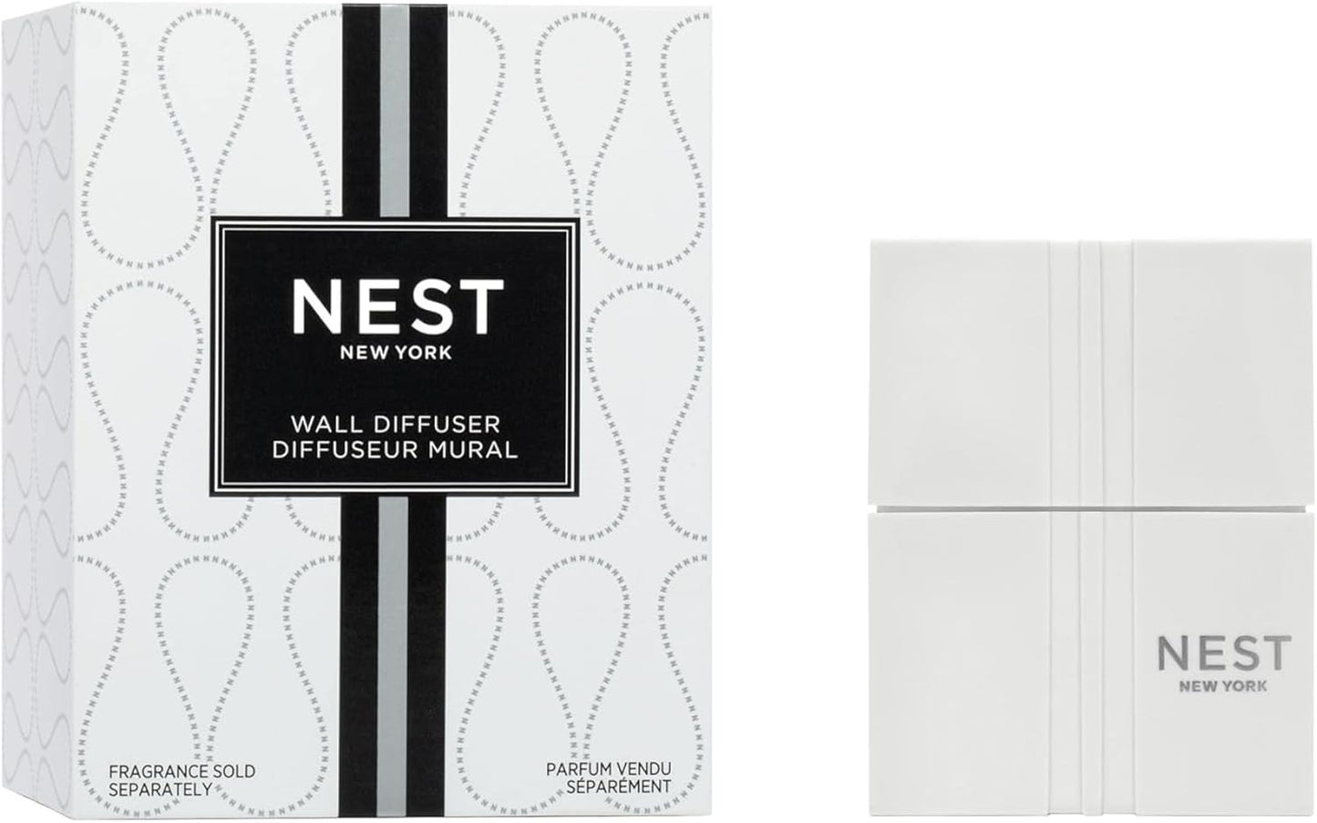NEST New York Wall Diffuser Device - Up to 30 Days of Continuous Scent - Flame Free - Made in USA
