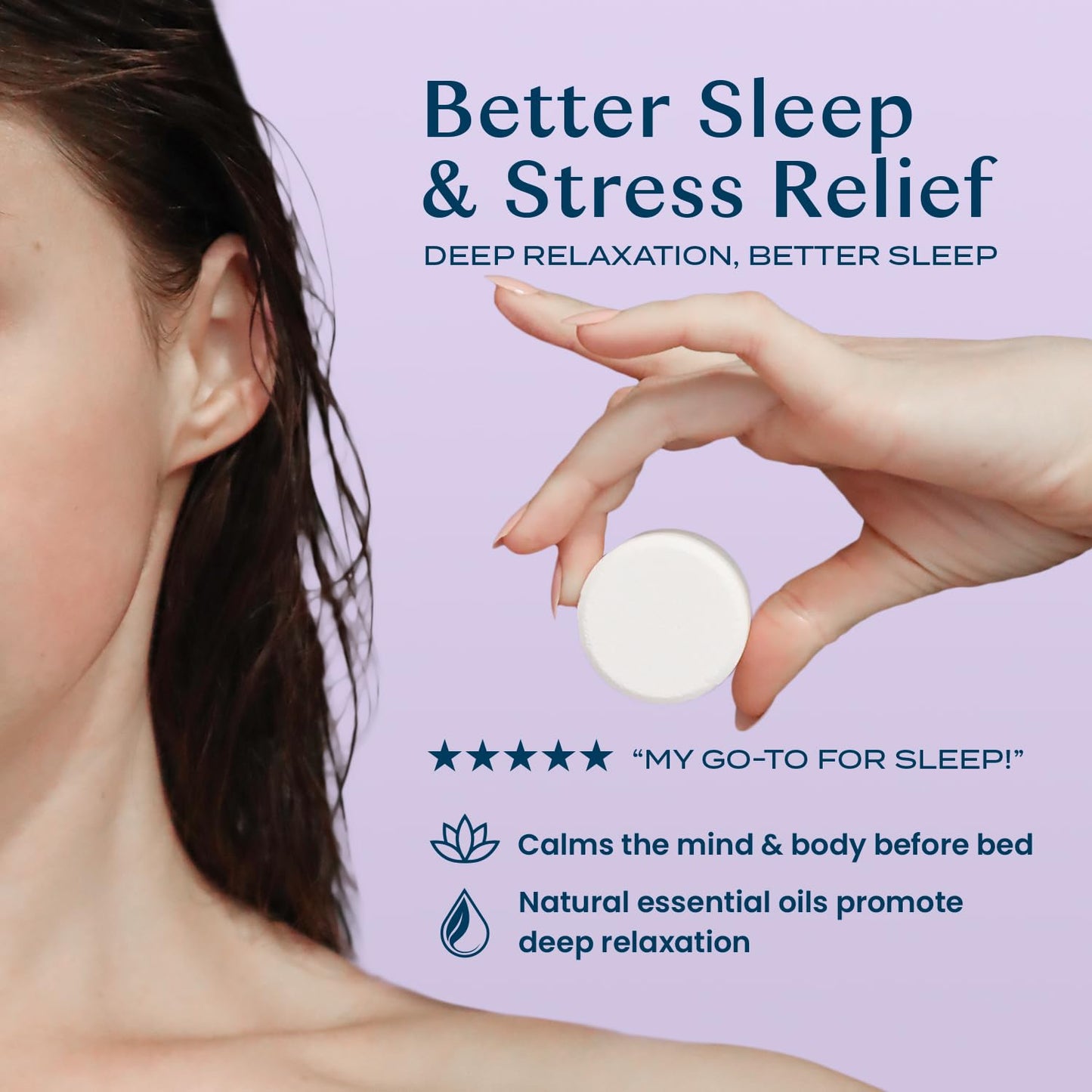 Body Restore Shower Steamers Aromatherapy 15 Pack Lavender