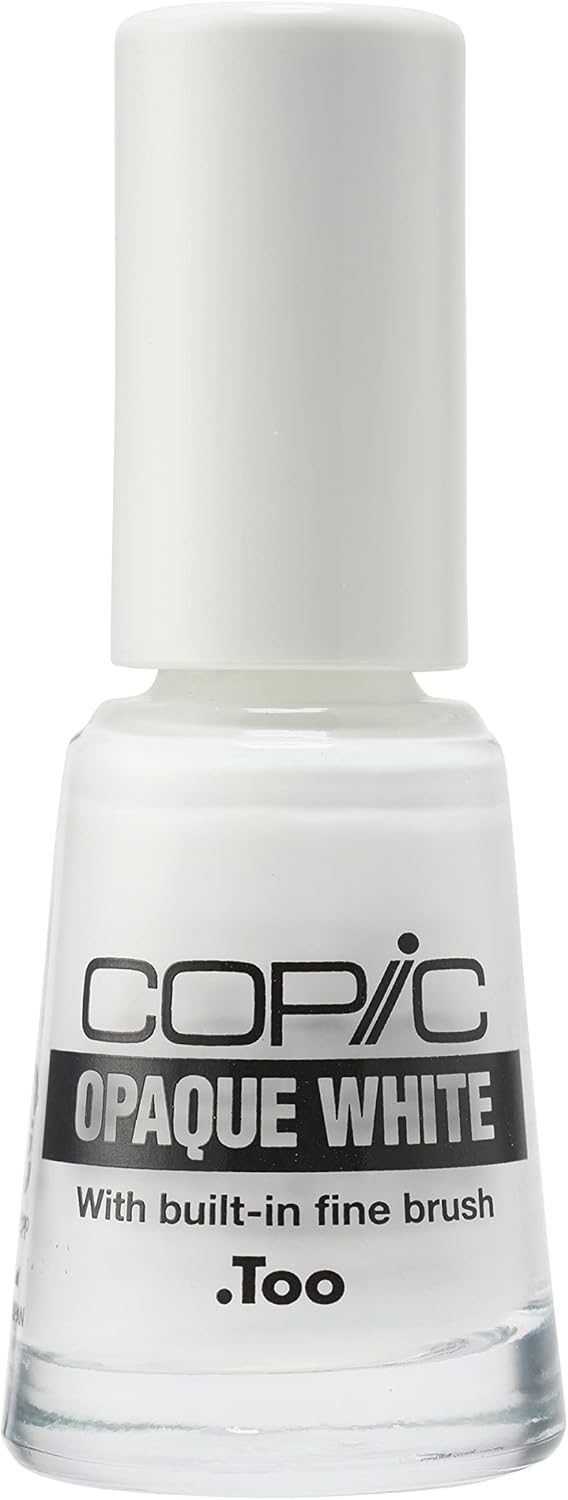 Copic Opaque White - Fine Brush 6mL