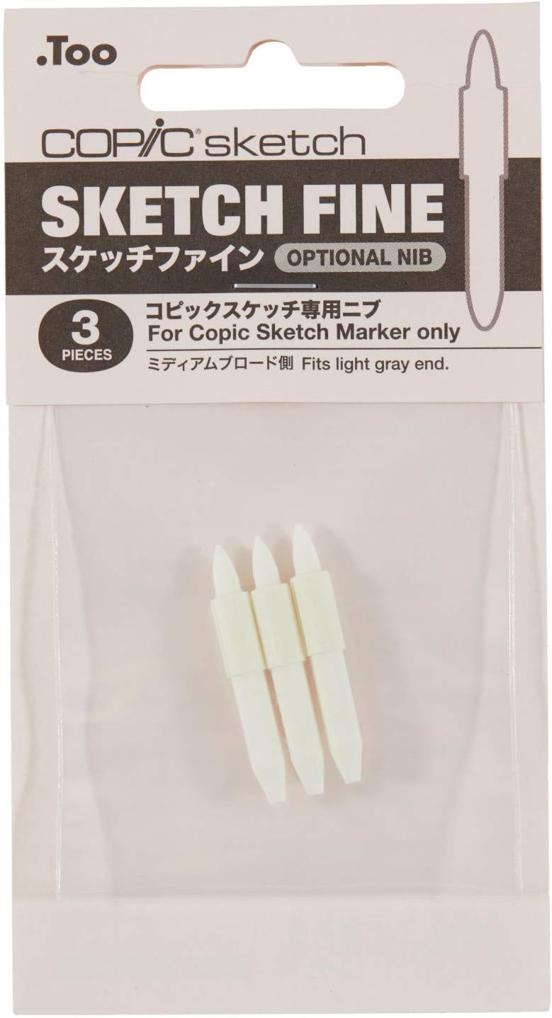 Copic Sketch Fine Nibs, 3/Pkg.
