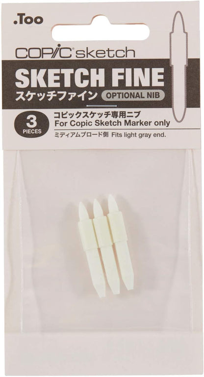 Copic Sketch Fine Nibs, 3/Pkg.
