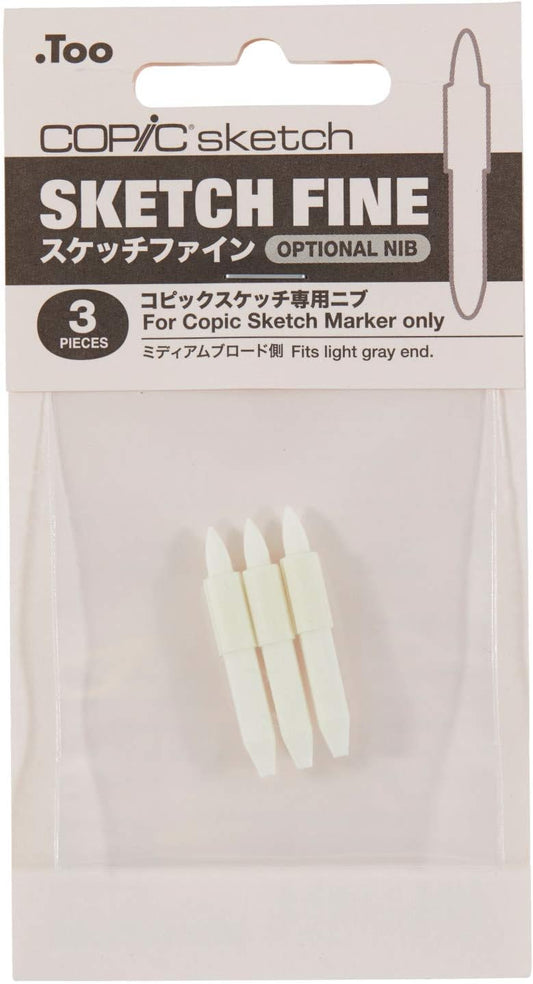 Copic Sketch Fine Nibs, 3/Pkg.