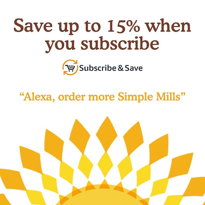 Simple Mills Organic Seed Crackers, Everything, Gluten Free, Flax Seed, Sunflower Seeds, Corn Free, Low-Calorie Snacks, Plant Based, Nutrient Dense, 4.25oz, 3 Count