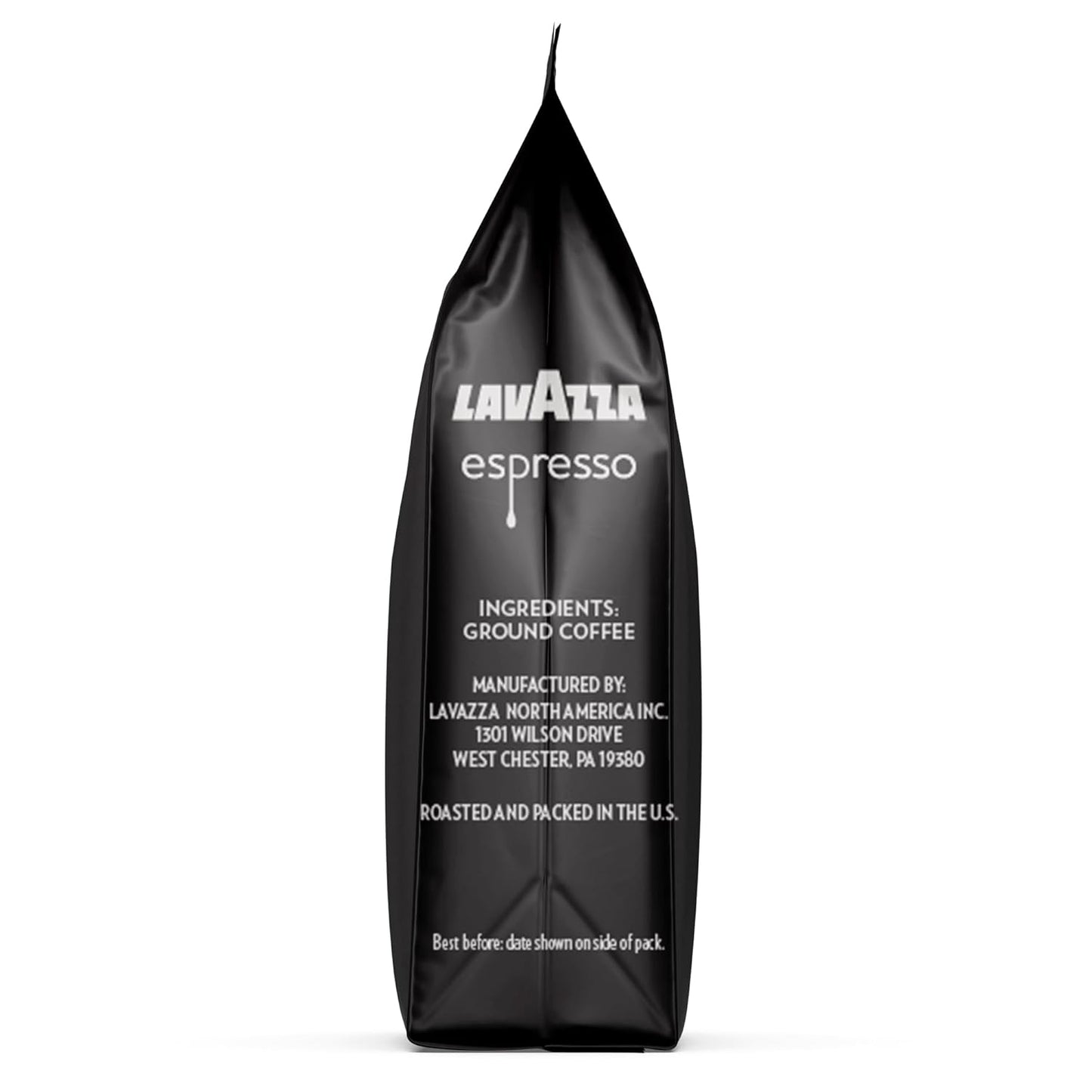 Lavazza Espresso Ground Coffee, Medium Roast, 100% Arabica, 20 oz Bag (Pack of 1)