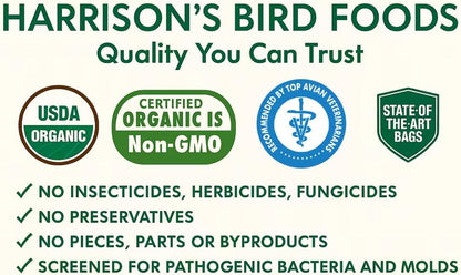 Harrison's Bird Foods Nuggies Treats - A Revolutionary High Potency Nuggets Treat Designed to Support Bird Health and Diet Transitions, 196g