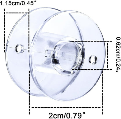 Janome Plastic Bobbins for All Home Use Models