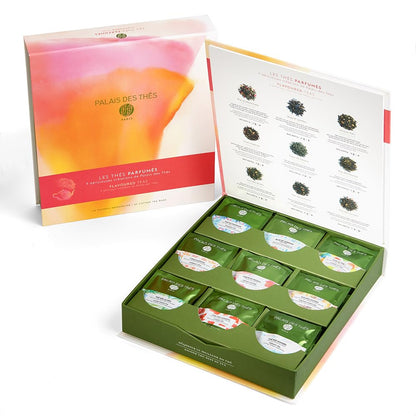 Palais des Thés - Flavored Teas Gift Box - 45 Assorted Premium Tea Bags