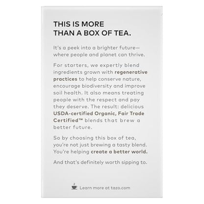 TAZO Organic Awake English Breakfast Black Tea Bags, 96 (16ct - Pack of 6)
