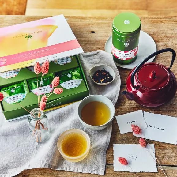Palais des Thés - Flavored Teas Gift Box - 45 Assorted Premium Tea Bags