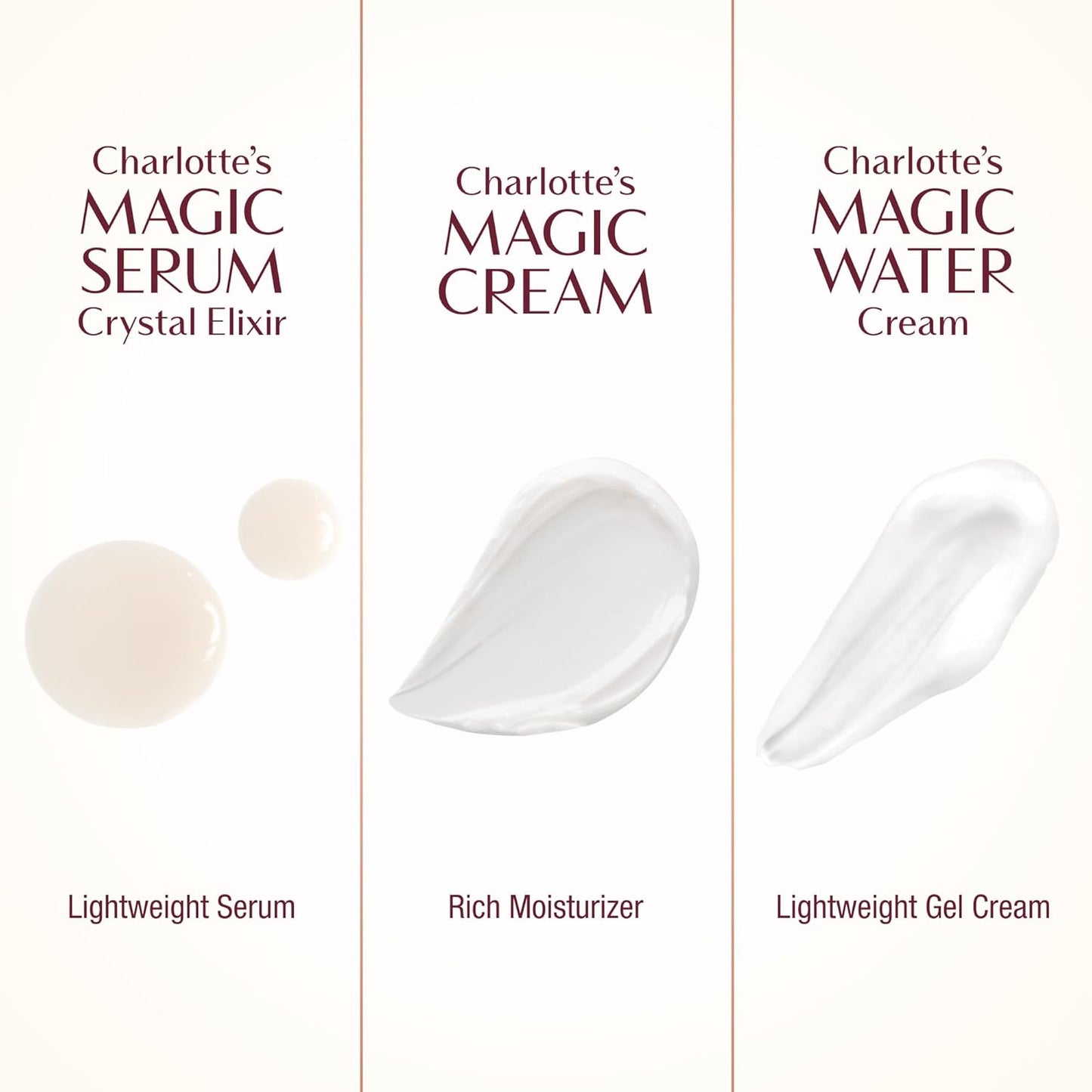 Charlotte Tilbury Hydrate, Plump & Glow Set – Magic Cream and Magic Serum Gift Set, Travel-Sized Skincare for Glowing, Hydrated Looking Skin