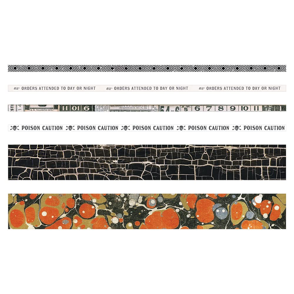 Idea-Ology - Tim Holtz - Halloween - Design Tape 2022 - th94259