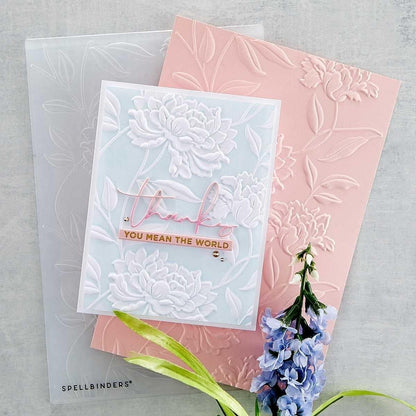 3D Embossing Folder Beau Bloom