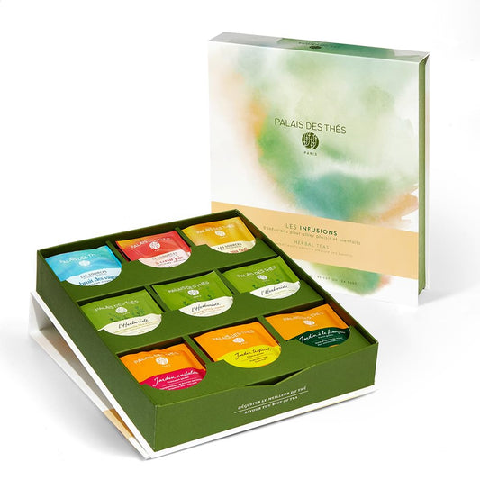 Palais des Thés - Herbal Teas Gift Box - 45 Assorted Premium Tea Bags