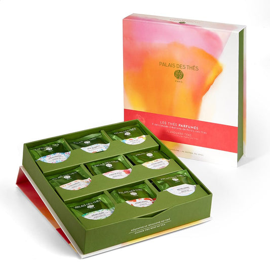 Palais des Thés - Flavored Teas Gift Box - 45 Assorted Premium Tea Bags