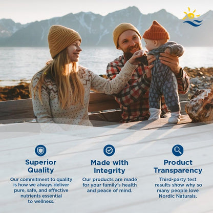Nordic Naturals Ultimate Omega Mini D3, Lemon Flavor - 60 Mini Soft Gels - 1120 mg Omega-3 + 1000 IU Vitamin D3 - EPA & DHA - Promotes Brain & Heart Health - 30 Servings