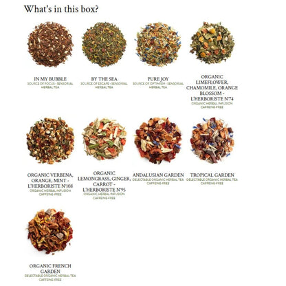 Palais des Thés - Herbal Teas Gift Box - 45 Assorted Premium Tea Bags