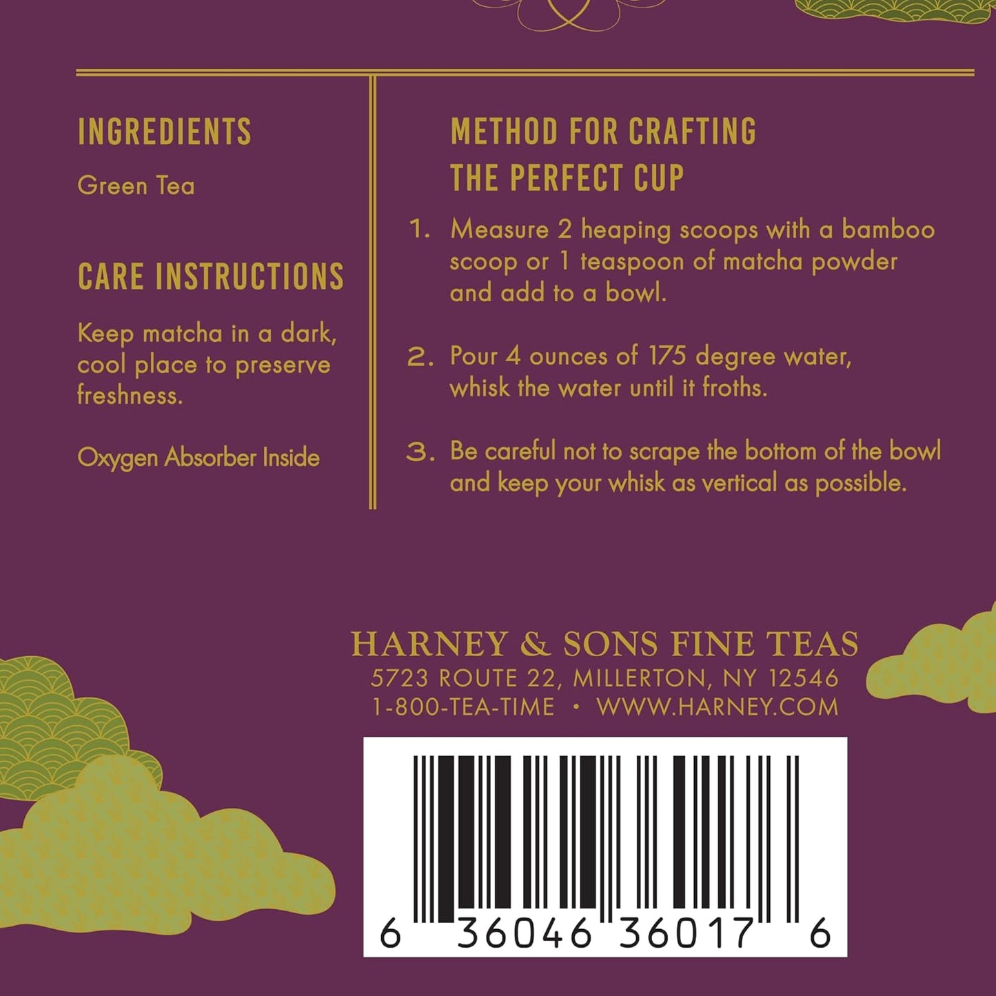 Harney & Sons Supreme Matcha, 80 gram tin, 2.82 ounces