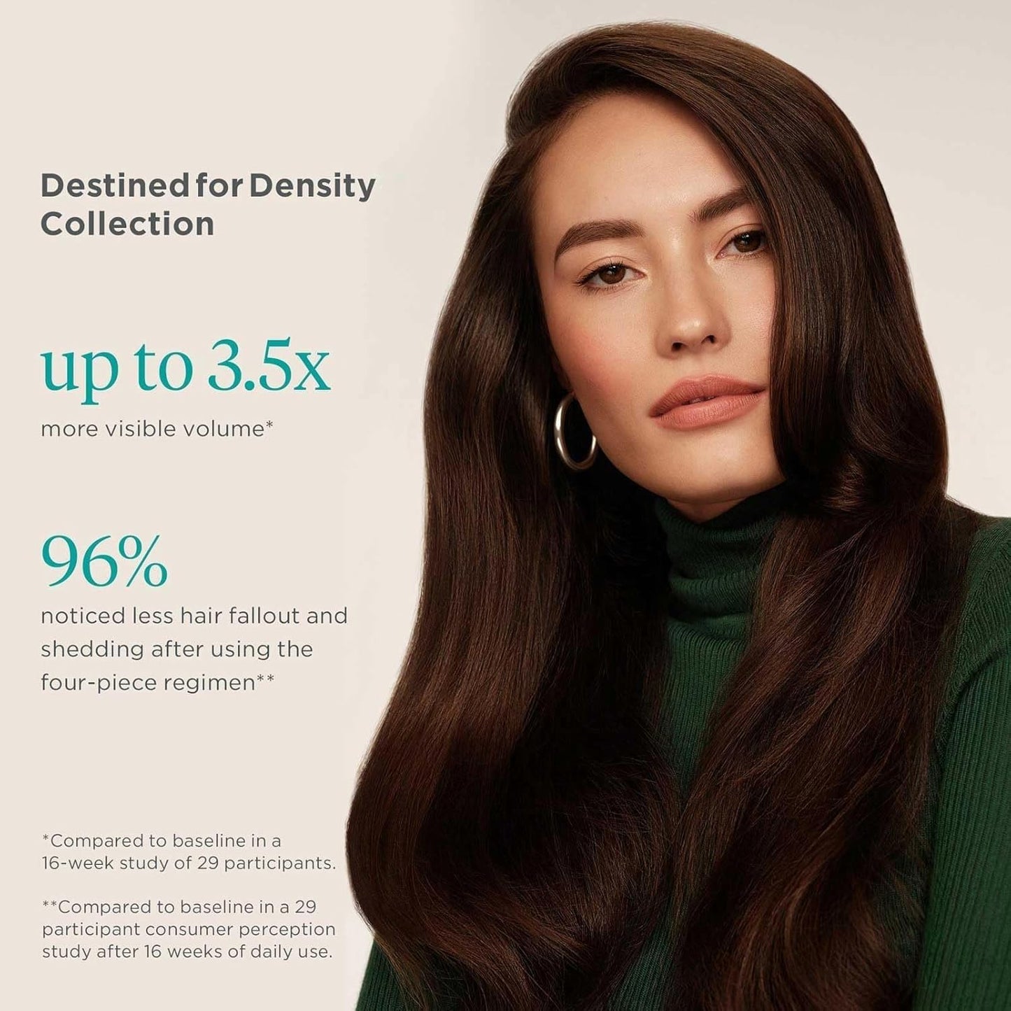 Briogeo Destined for Density Caffeine + Biotin Peptide Density Shampoo & Conditioner Duo | Increases Hair Thickness and Volume for Fine or Thinning Hair | Sulfate-Free | Vegan & Cruelty-Free