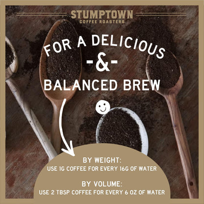 Stumptown Coffee Roasters, Dark Roast Whole Bean Coffee, 100% Arabica Coffee - Trapper Creek, 12oz Bag