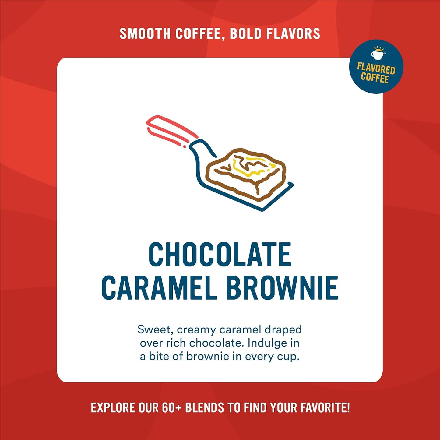 Cameron's Roasted Ground Coffee Bag, Chocolate Caramel Brownie, 32 Ounce