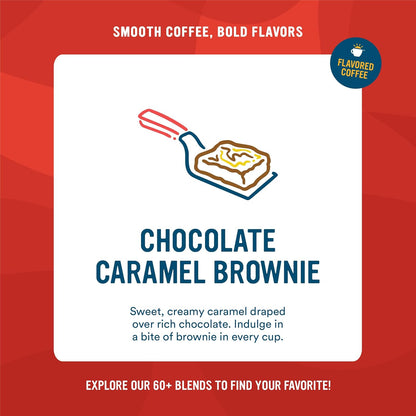Cameron's Roasted Ground Coffee Bag, Chocolate Caramel Brownie, 32 Ounce