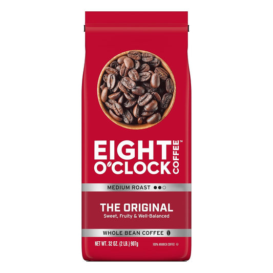 Eight O'Clock Whole Bean Coffee, The Original, 12 Ounce