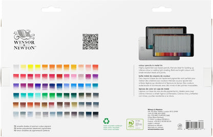 Winsor & Newton Studio Collection Colour Pencil Set, 72 Piece