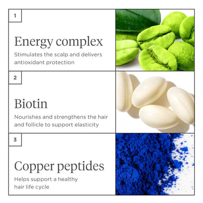 Briogeo Destined for Density Caffeine + Biotin Peptide Density Shampoo & Conditioner Duo | Increases Hair Thickness and Volume for Fine or Thinning Hair | Sulfate-Free | Vegan & Cruelty-Free