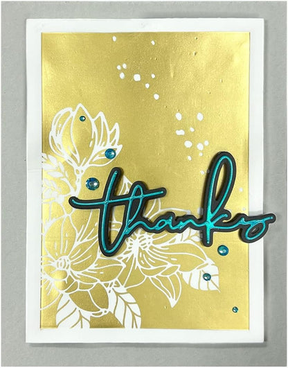 Spellbinders HOT FOIL Plate Rectangle, Bronze