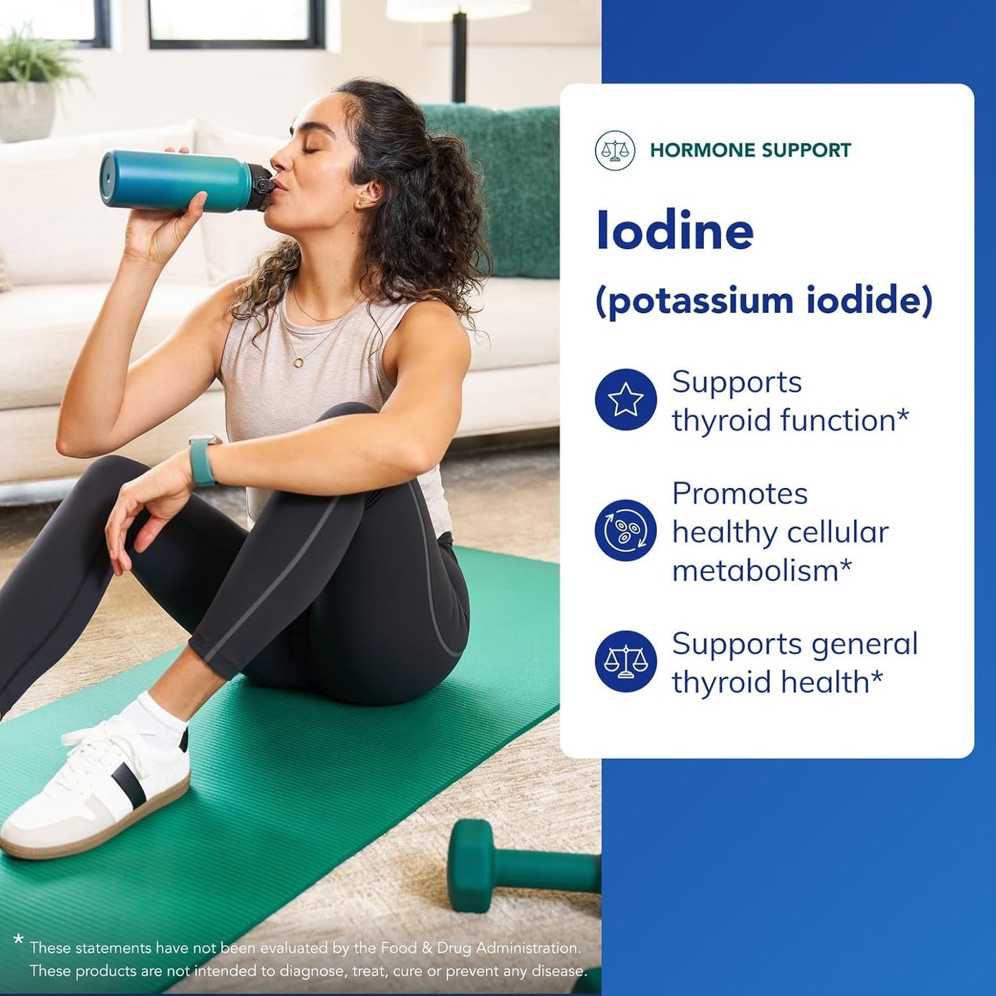 Pure Encapsulations Iodine - Supplement to Support The Thyroid & Help Maintain Healthy Cellular Metabolism* - with Premium Potassium Iodide - 120 Capsules