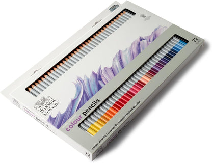Winsor & Newton Studio Collection Colour Pencil Set, 72 Piece